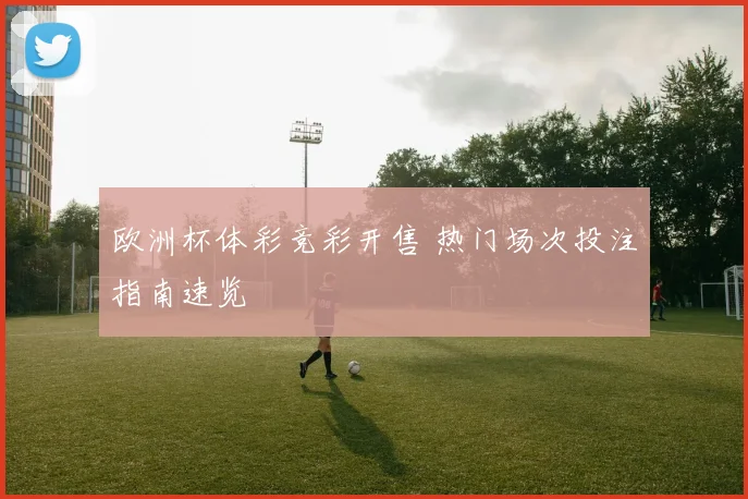 欧洲杯体彩竞彩开售 热门场次投注指南速览